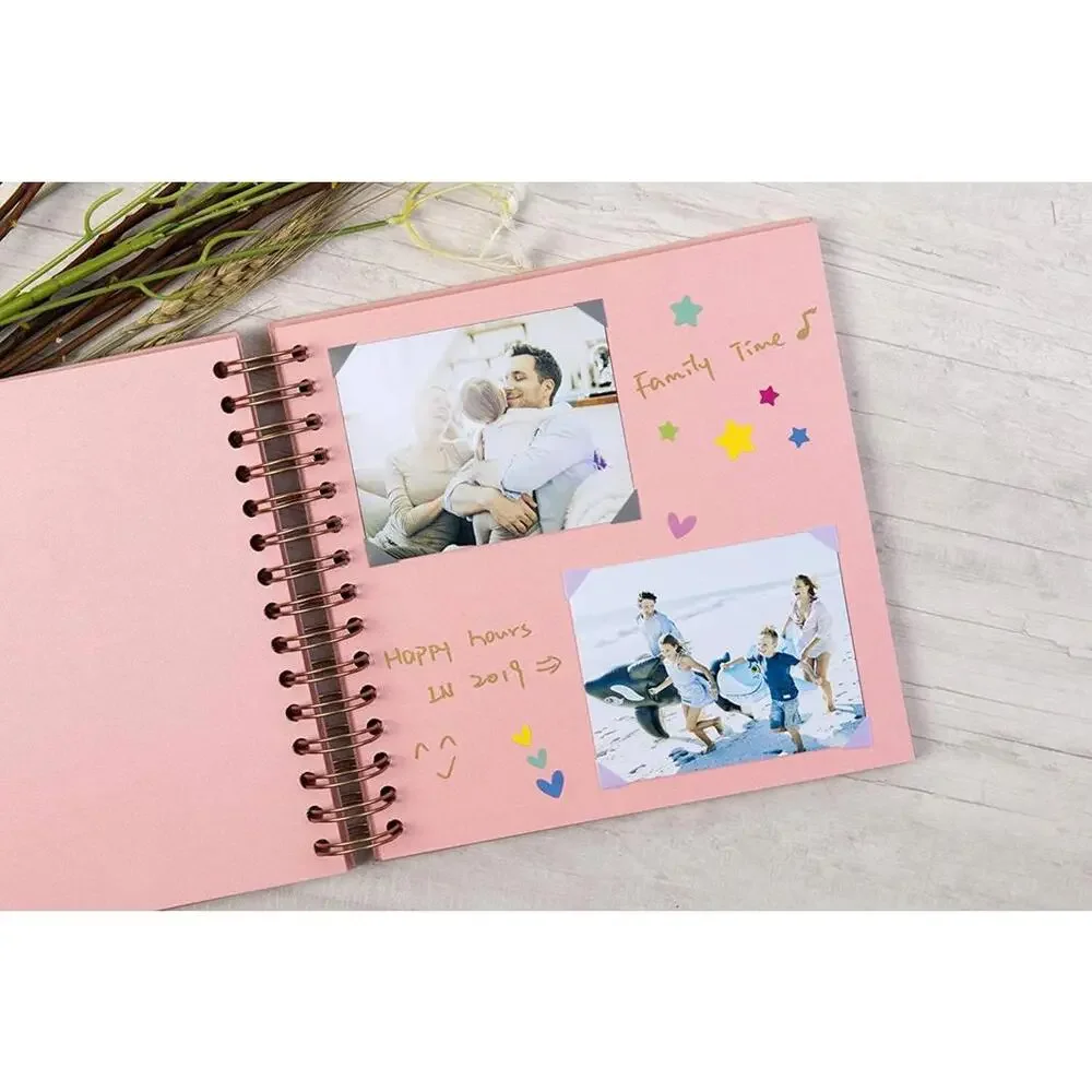 Potricher Classical Memory Photo Album with Spiral Binding‎